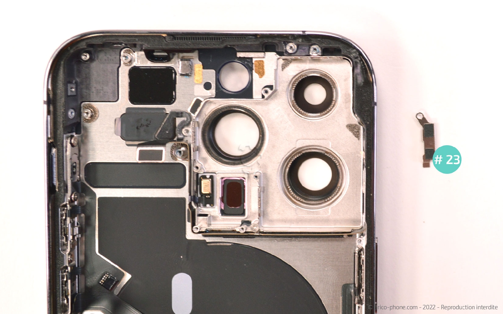 Guide de réparation sur iPhone 14 Pro photo 3