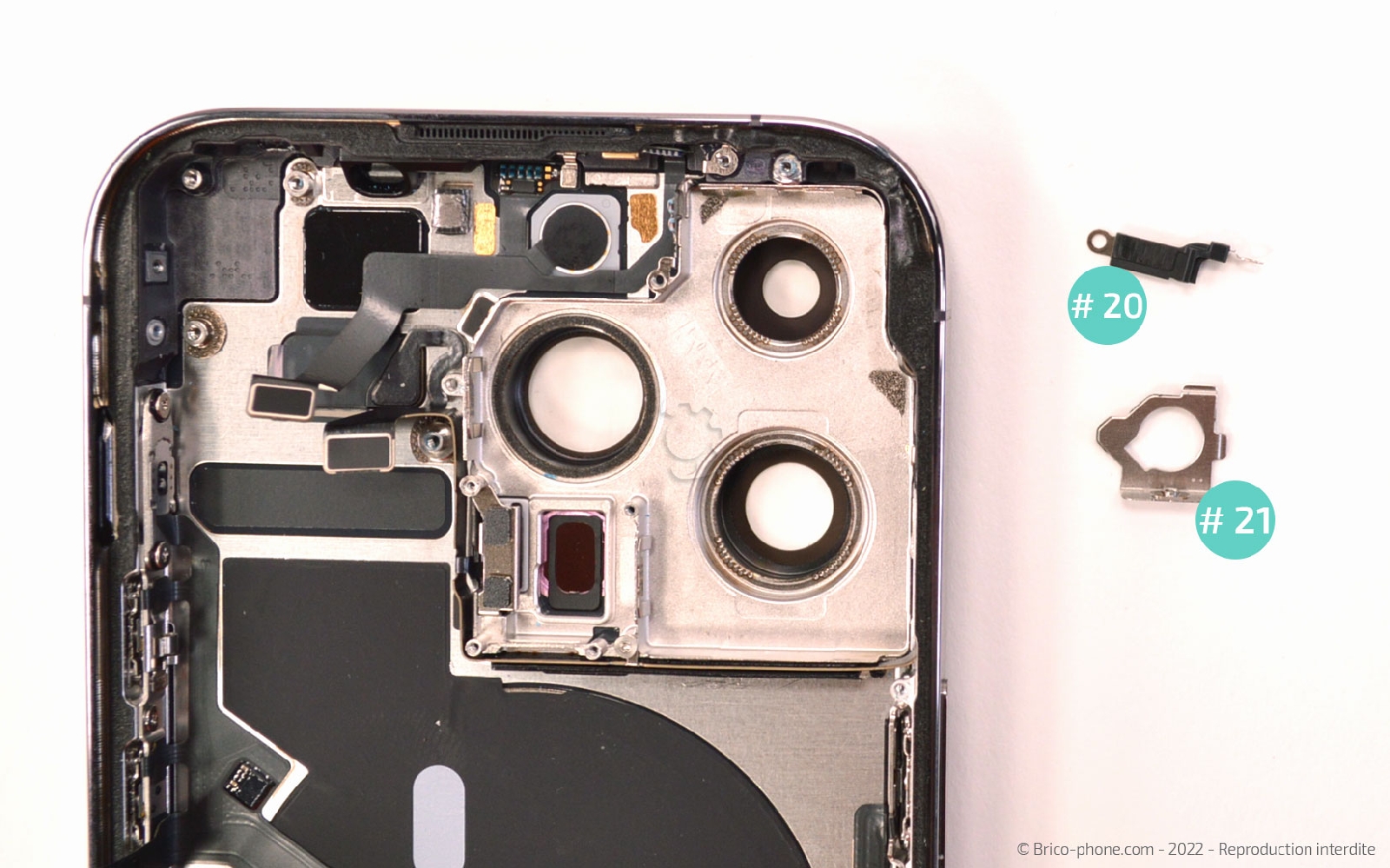 Guide de réparation sur iPhone 14 Pro photo 4