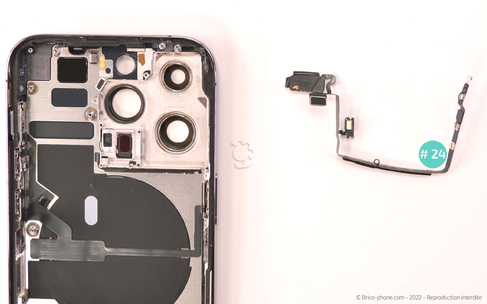 Guide de réparation sur iPhone 14 Pro photo 3
