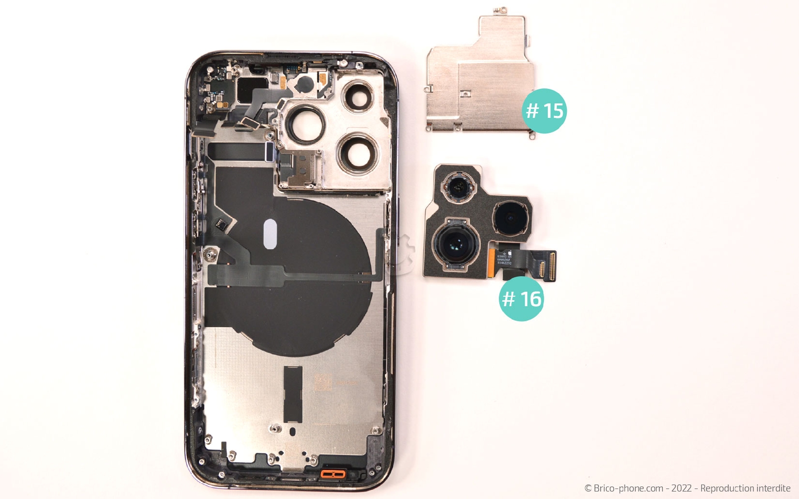 Guide de réparation sur iPhone 14 Pro photo 3