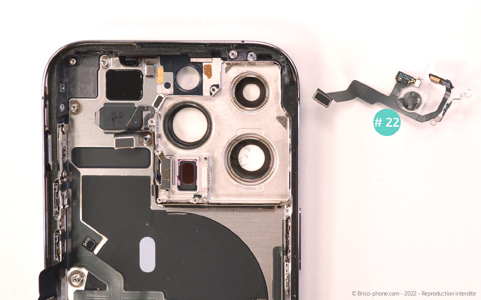 Guide de réparation sur iPhone 14 Pro photo 4