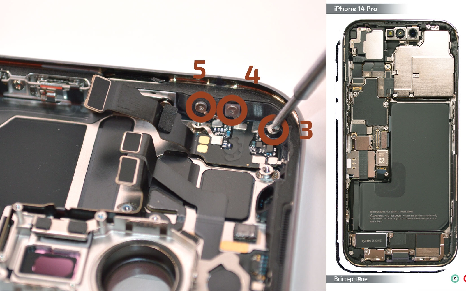 Guide de réparation sur iPhone 14 Pro photo 3