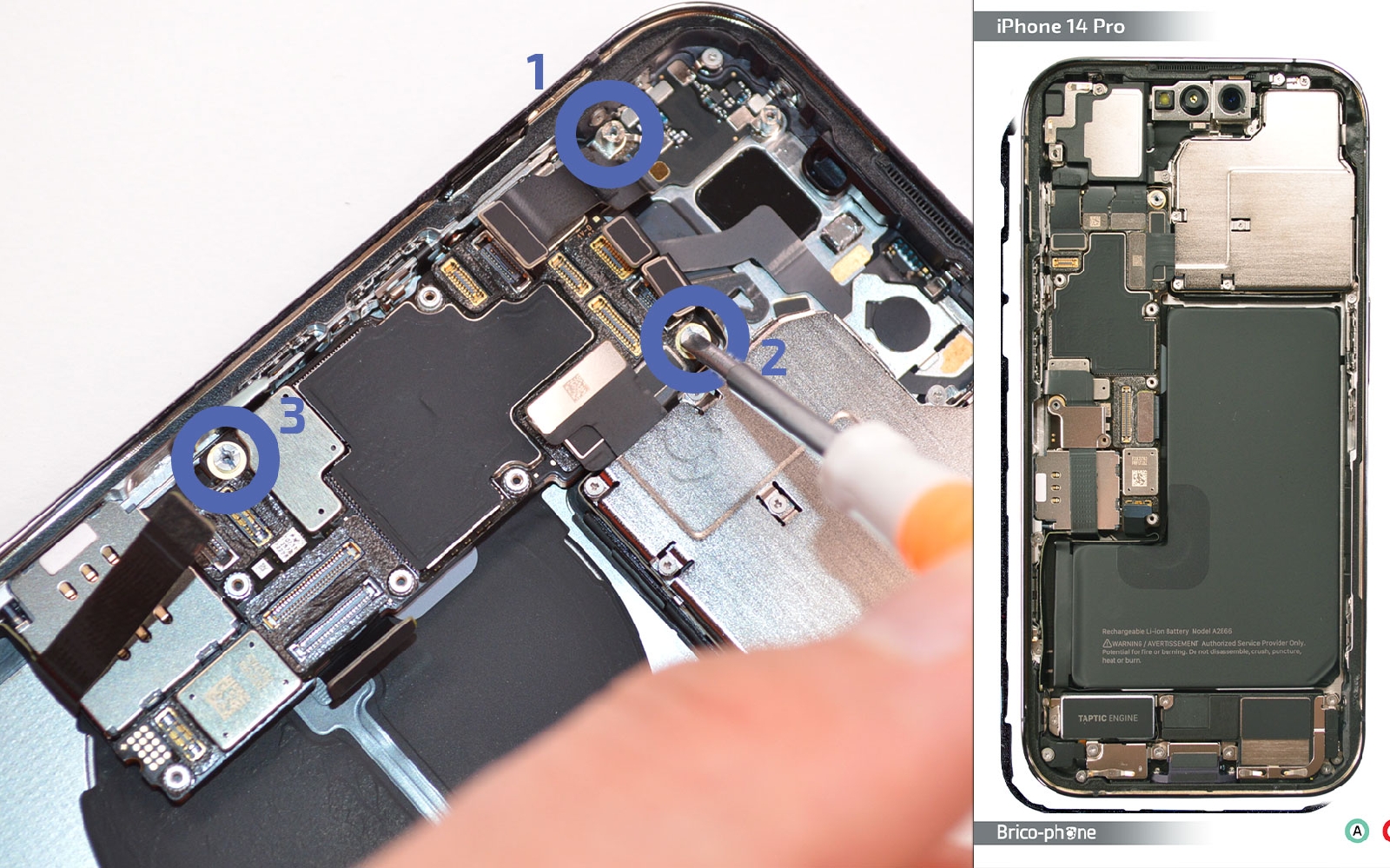 Guide de réparation sur iPhone 14 Pro photo 1