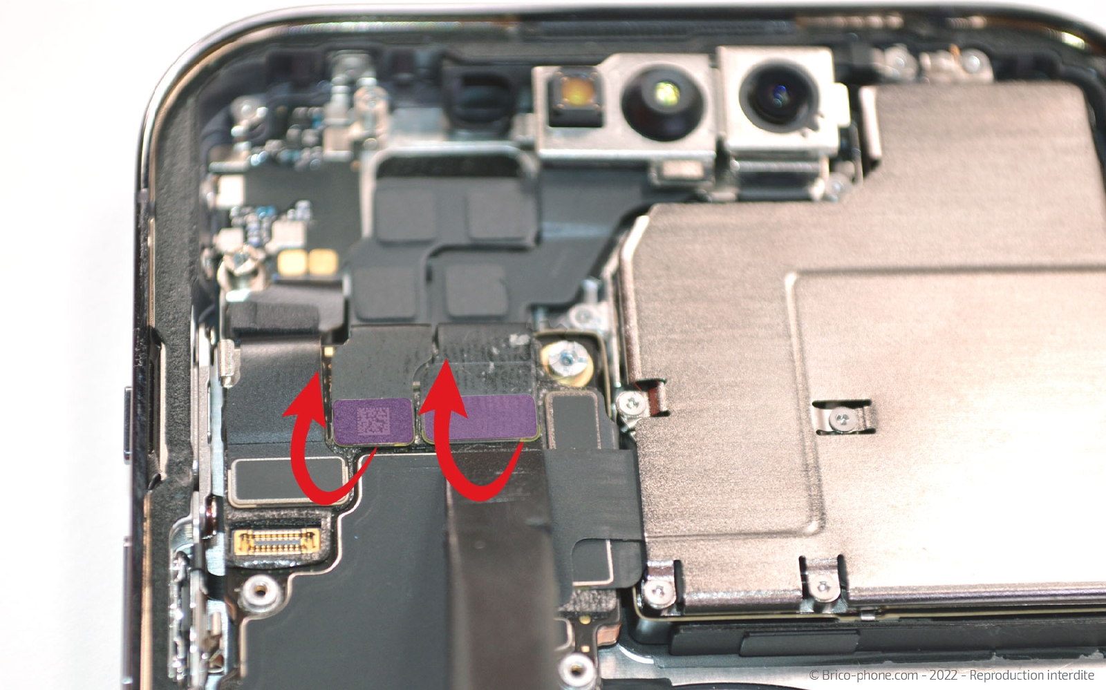 Guide de réparation sur iPhone 14 Pro photo 3
