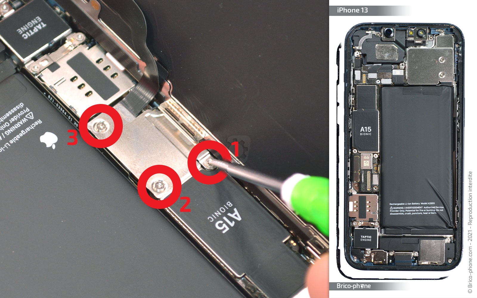 Comment remplacer le châssis complet sur iPhone 13 photo 1