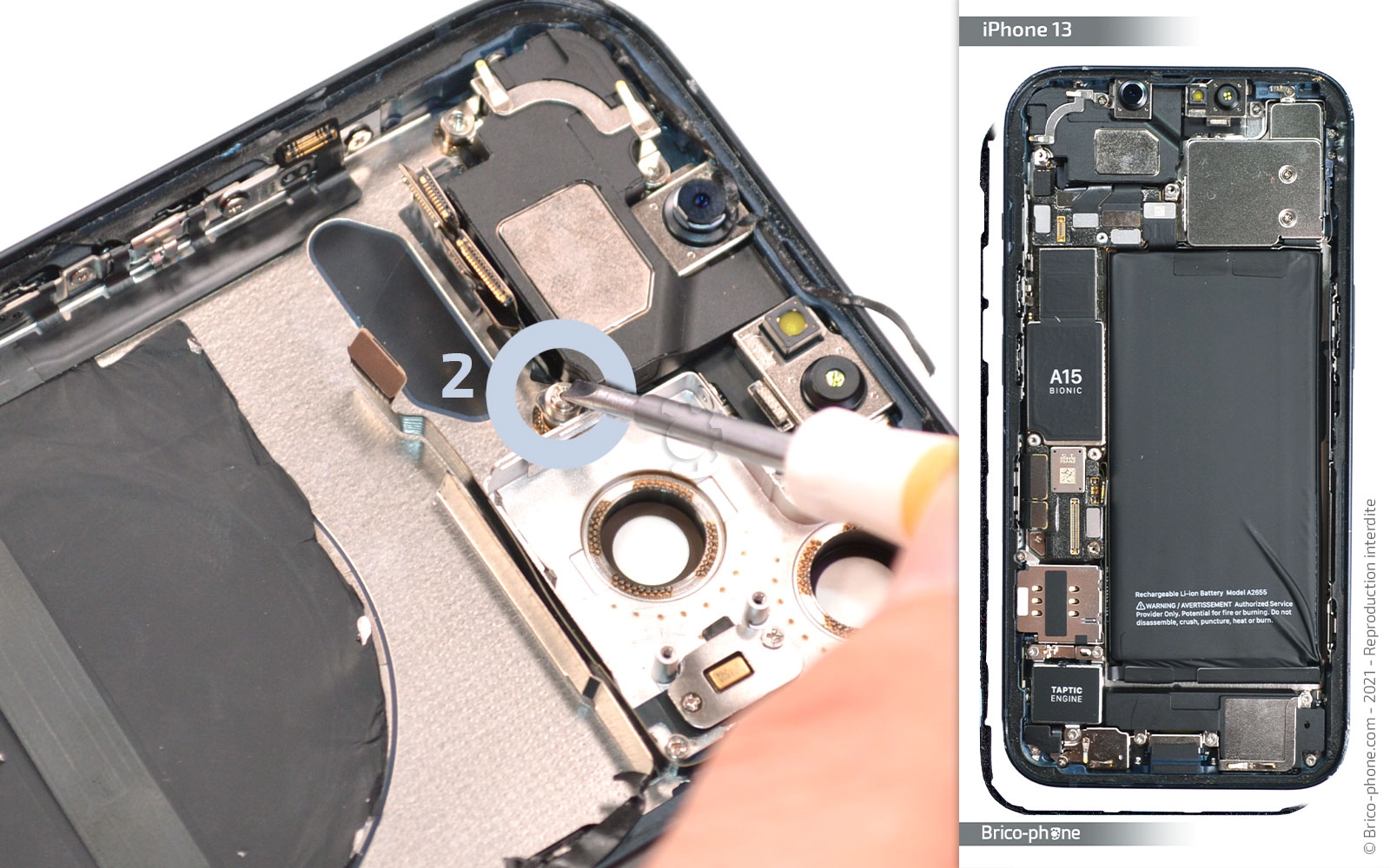 Comment remplacer le châssis complet sur iPhone 13 photo 1