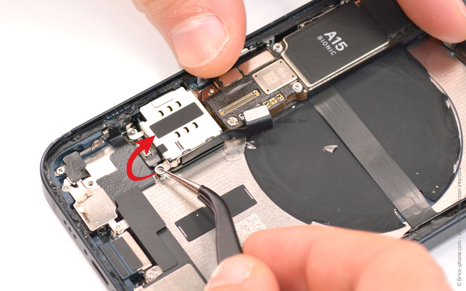 Comment remplacer le châssis complet sur iPhone 13 photo 4