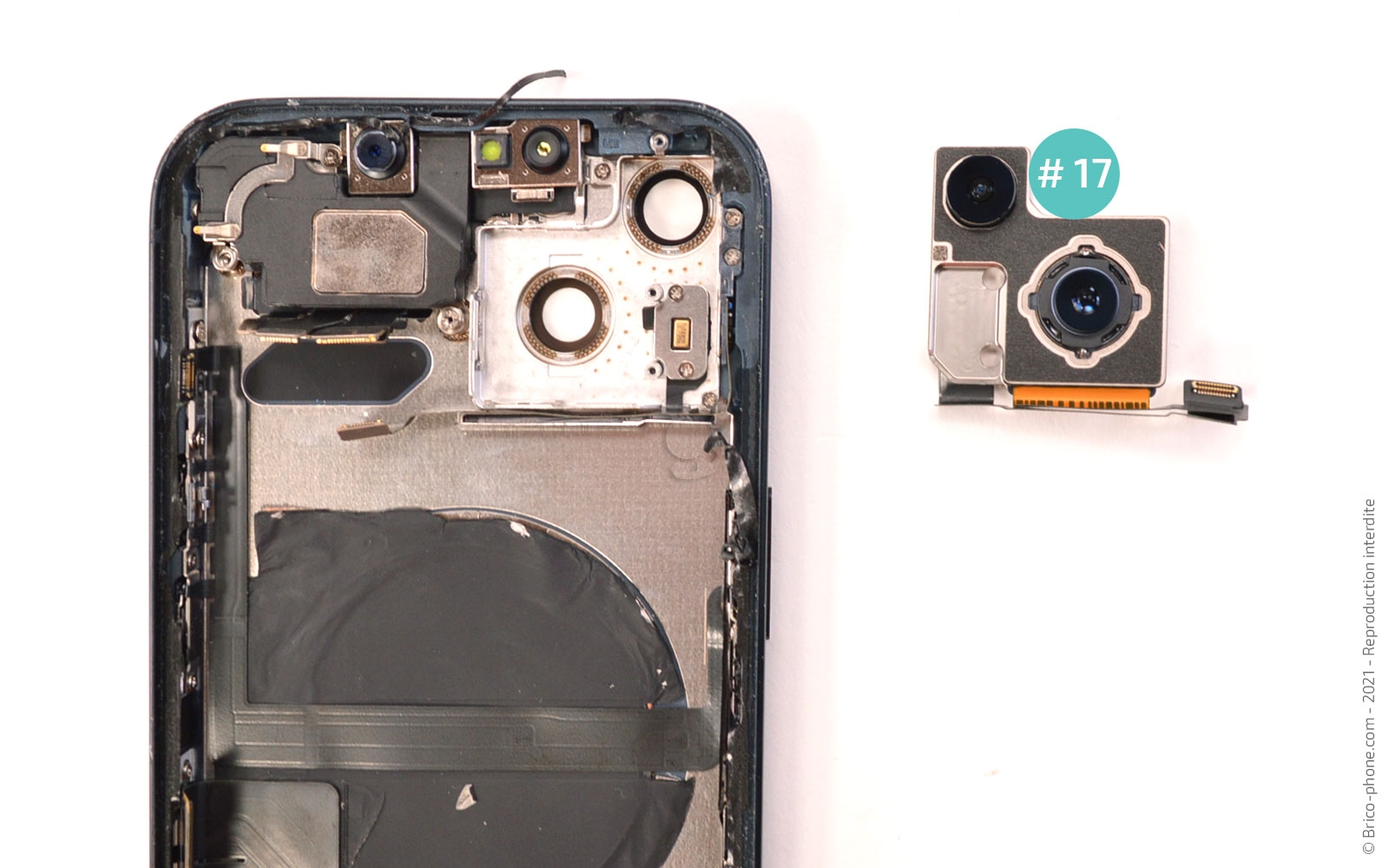 Comment remplacer le châssis complet sur iPhone 13 photo 4