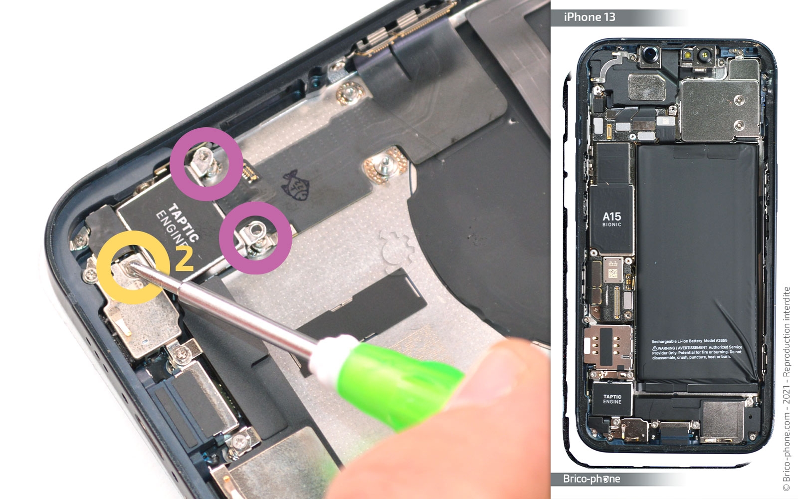 Comment remplacer le châssis complet sur iPhone 13 photo 1