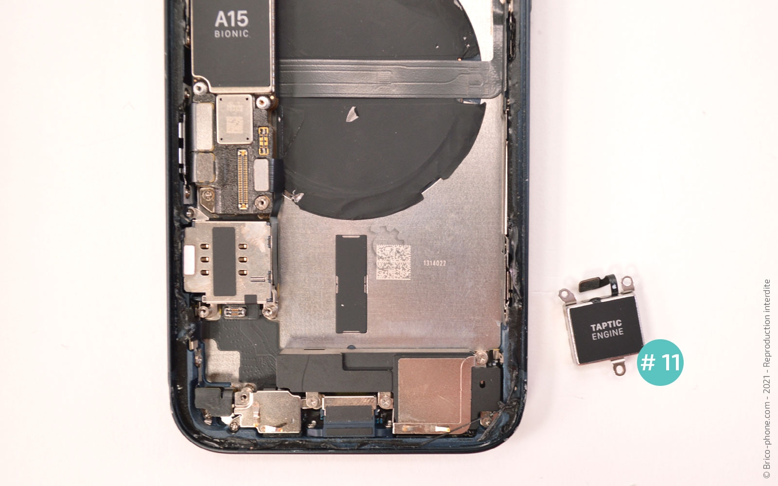 Comment remplacer le châssis complet sur iPhone 13 photo 2