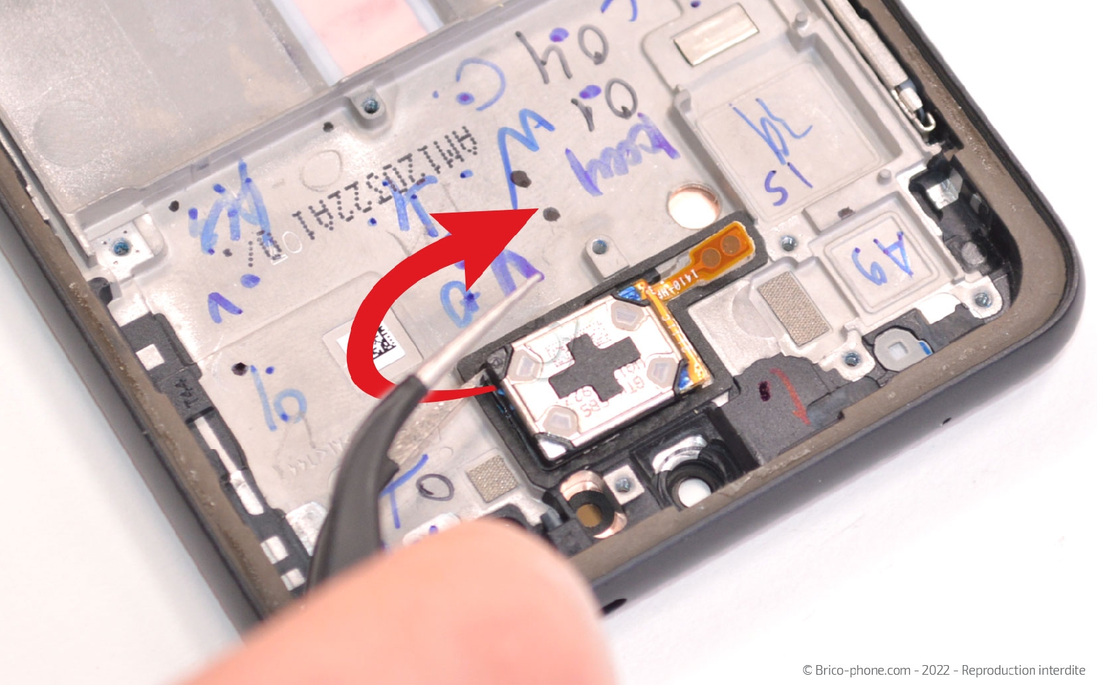 Comment réparer  sur Galaxy A33 5G photo 3