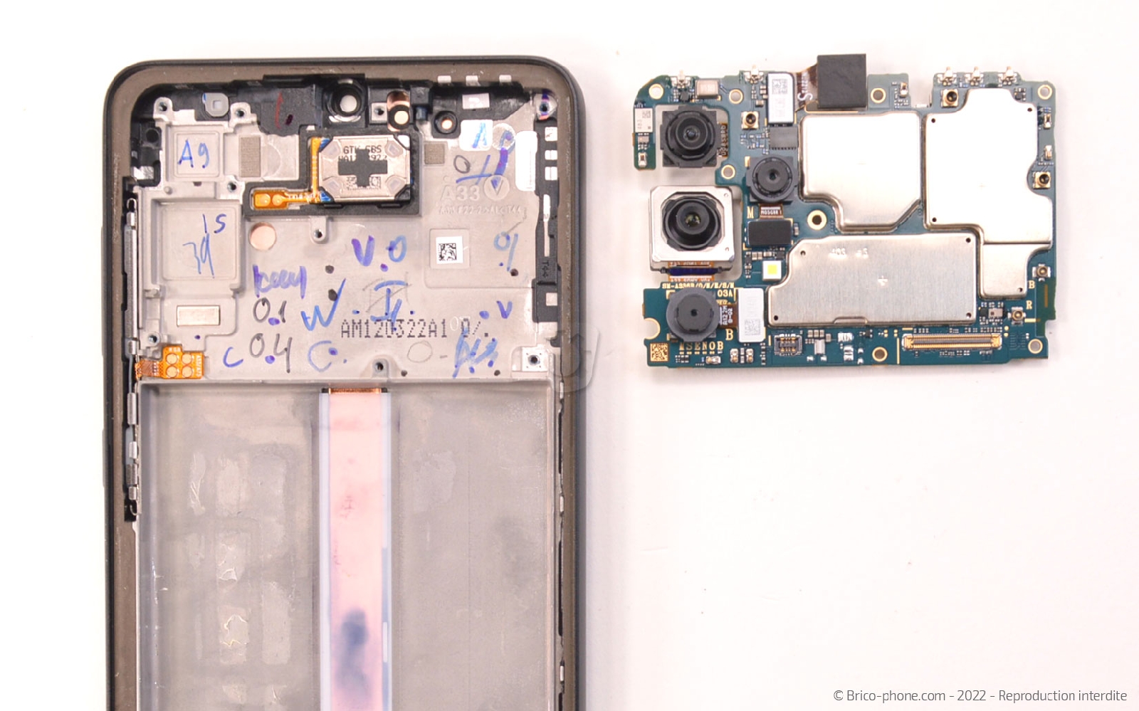 Comment réparer  sur Galaxy A33 5G photo 3