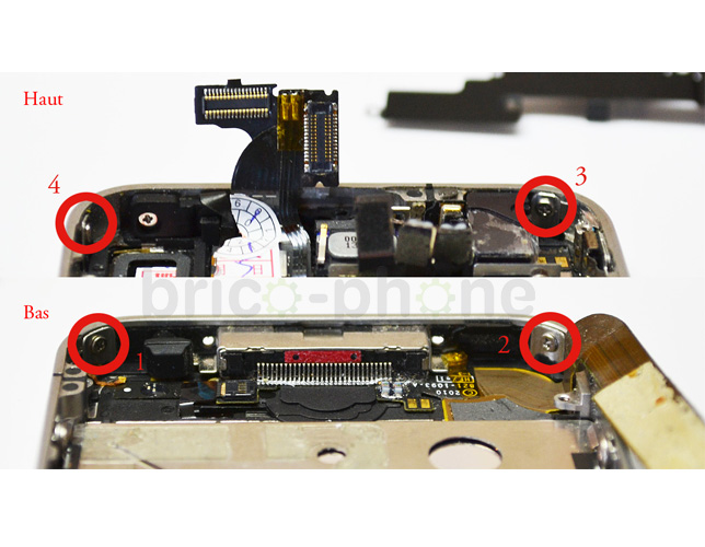Changement d'écran (vitre+LCD) sur iPhone 4 photo 1