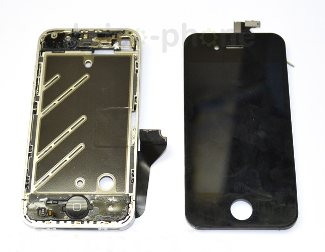 Changement d'écran (vitre+LCD) sur iPhone 4 photo 1