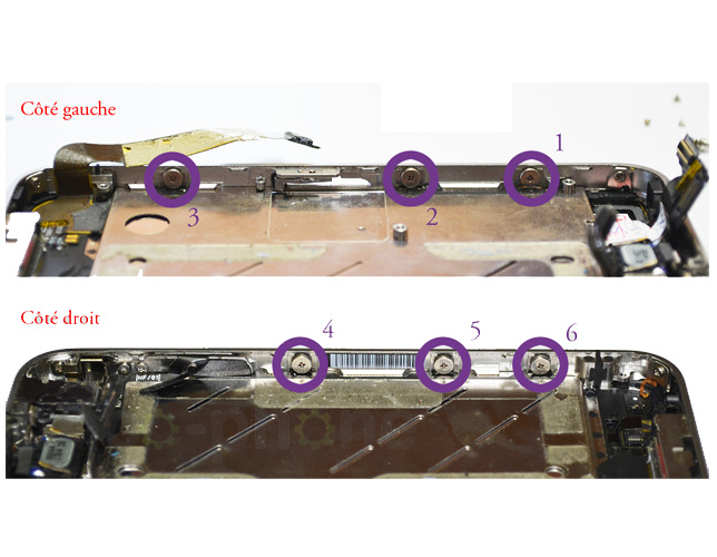 Changement de nappe bouton Home sur iPhone 4 photo 1