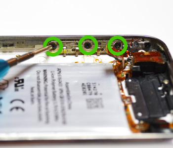 Changement de nappe Jack, boutons vibreur et volume sur iPhone 3GS photo 1