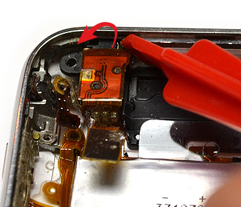 Changement de nappe Jack, boutons vibreur et volume sur iPhone 3GS photo 1