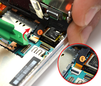 Changement de nappe Jack, boutons vibreur et volume sur iPhone 3GS photo 1