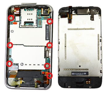 Changement de nappe Jack, boutons vibreur et volume sur iPhone 3GS photo 1