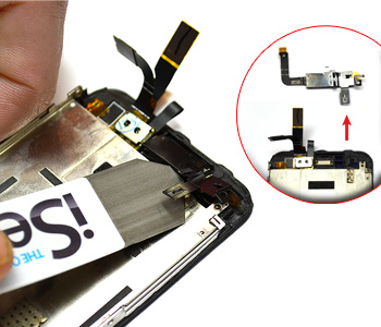 Changement de nappe capteur de proximité sur iPhone 3GS photo 1