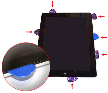 Changement de vitre tactile sur iPad 2 photo 1