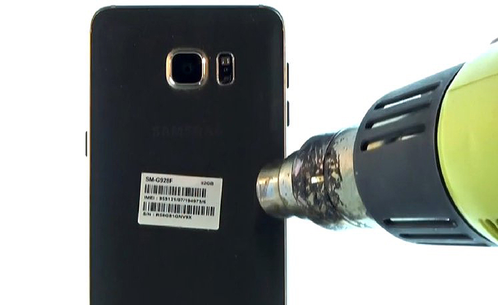 Changement d'écran (vitre+Amoled) sur Galaxy S6 Edge Plus photo 2