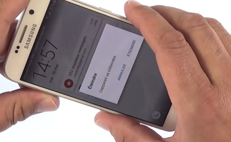 Changement d'écran (vitre+AMOLED) sur Galaxy S6 photo 1
