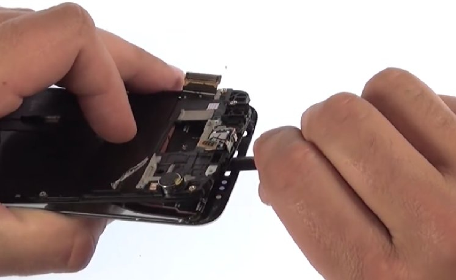 Changement d'écran (vitre+AMOLED) sur Galaxy S6 photo 1