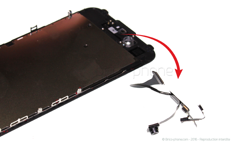Changement d'écran (vitre+LCD) sans éléments prémontés sur iPhone 7 photo 3
