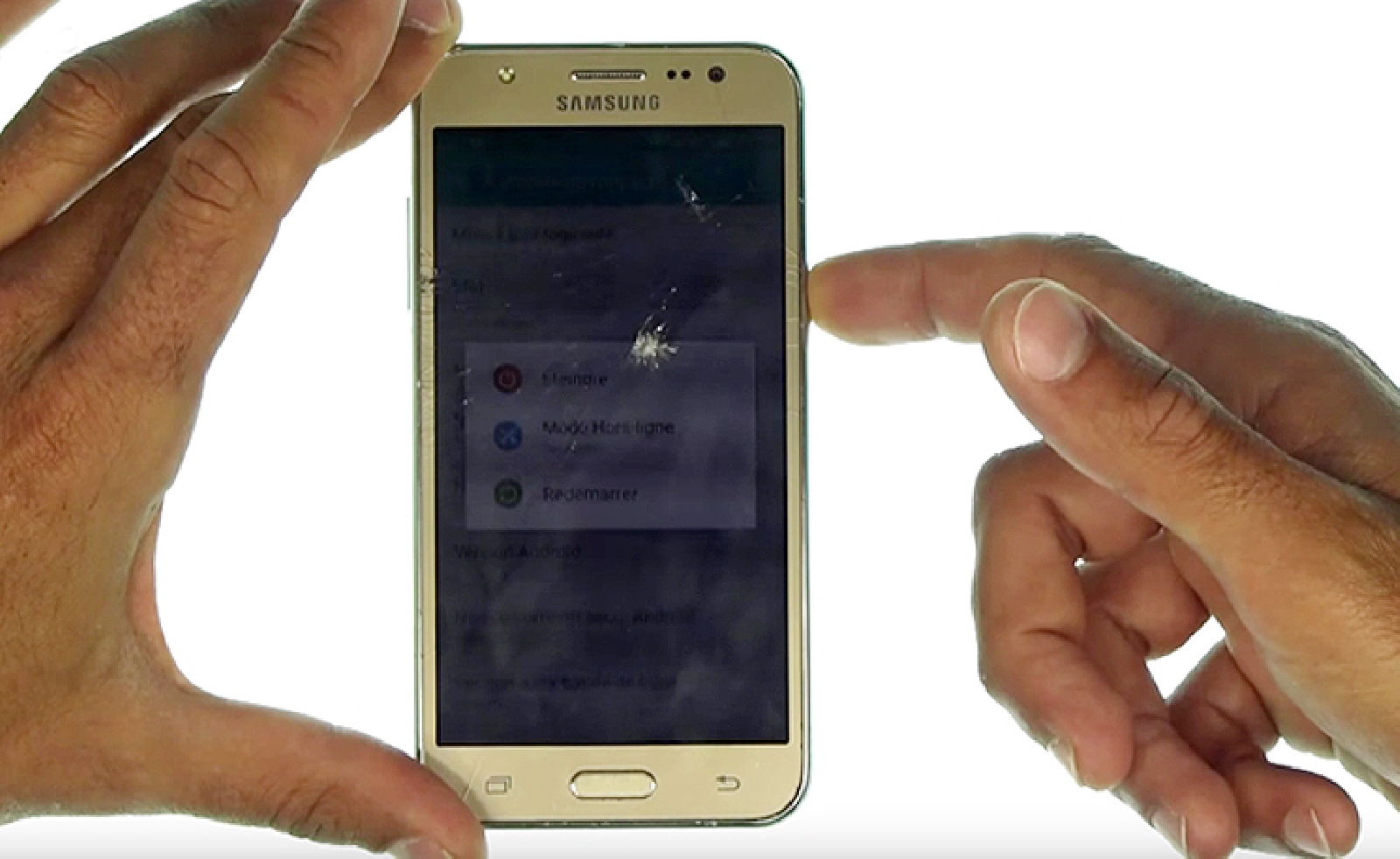Changement d'écran (vitre+AMOLED) sur Galaxy J5 photo 1