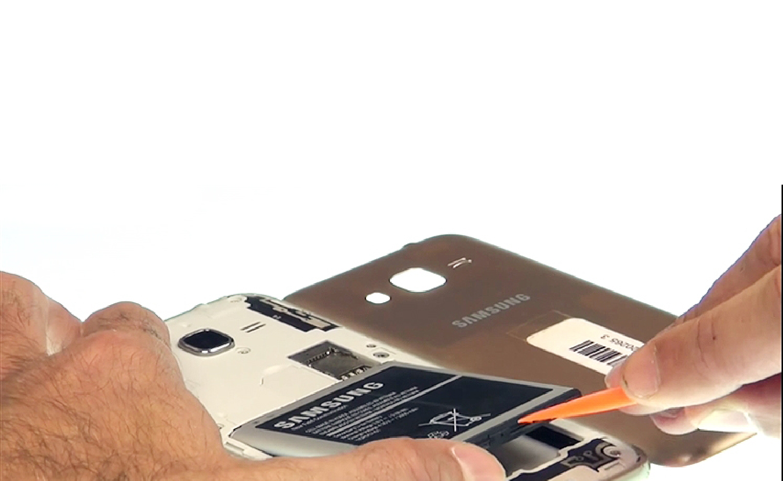 Changement d'écran (vitre+AMOLED) sur Galaxy J3 2016 photo 1