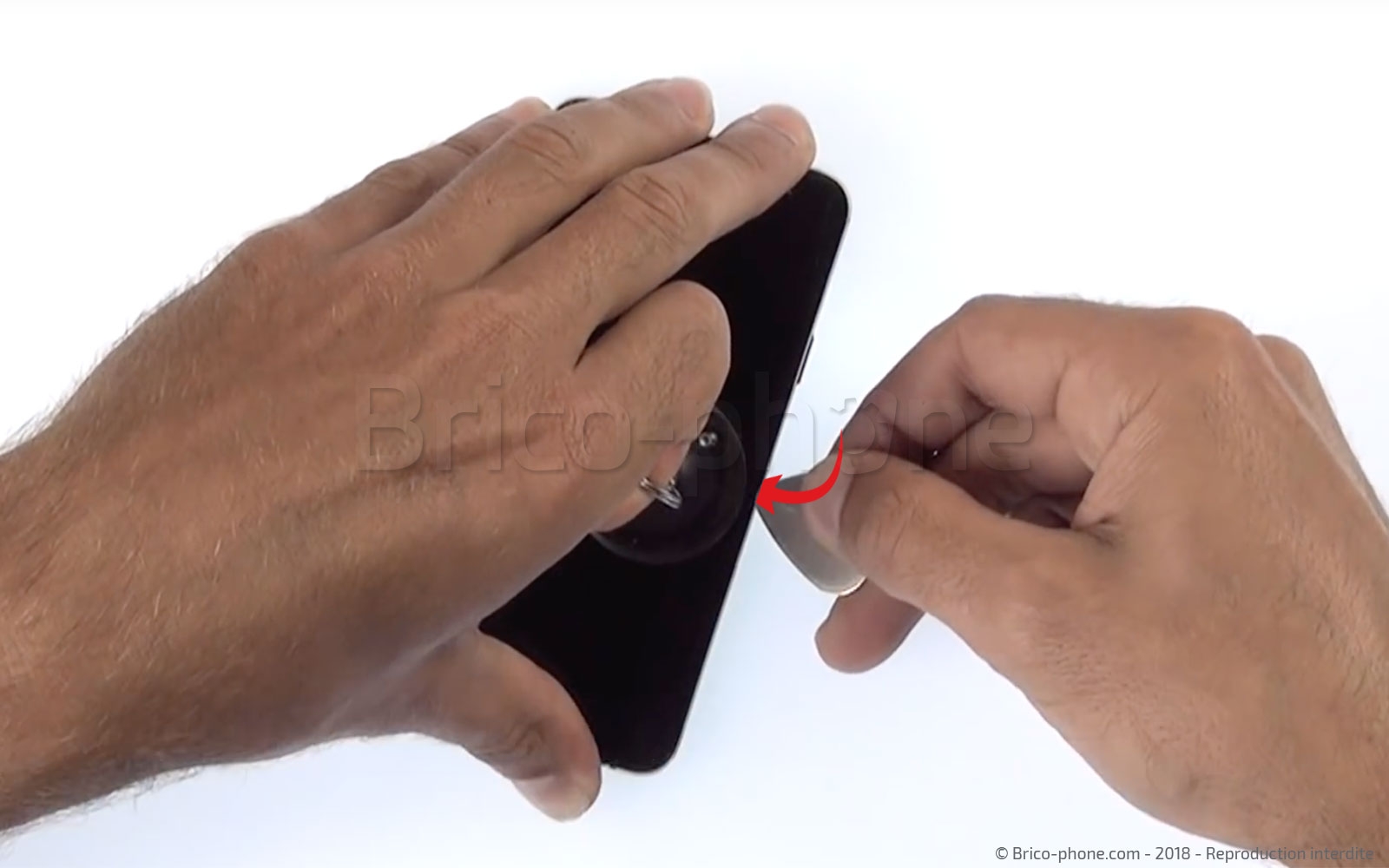 Changement d'écran (vitre+LCD) sur Galaxy A3 photo 2