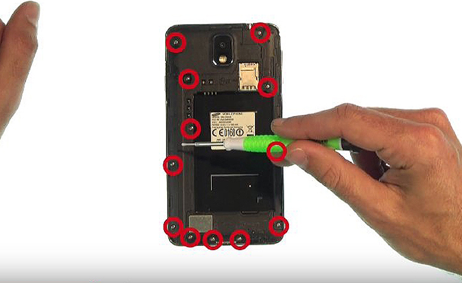 Changement d'écran (vitre+AMOLED) sur Galaxy Note 3 photo 1