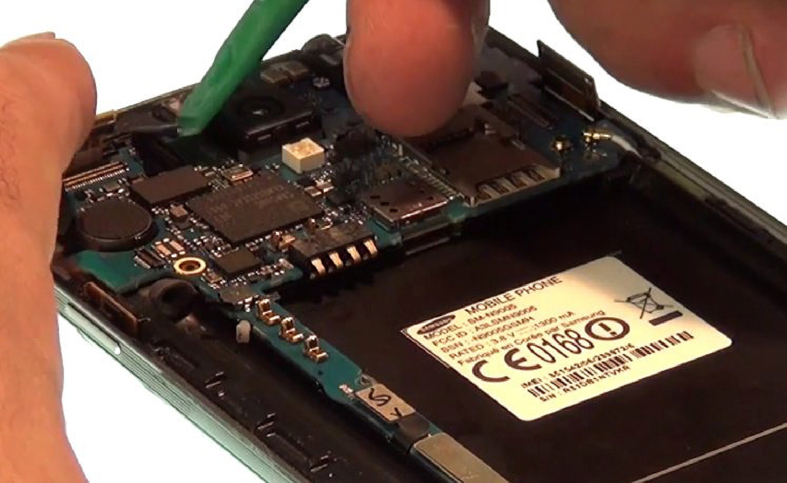 Changement d'écran (vitre+AMOLED) sur Galaxy Note 3 photo 3