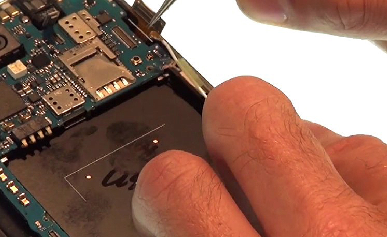 Changement d'écran (vitre+AMOLED) sur Galaxy Note 3 photo 3