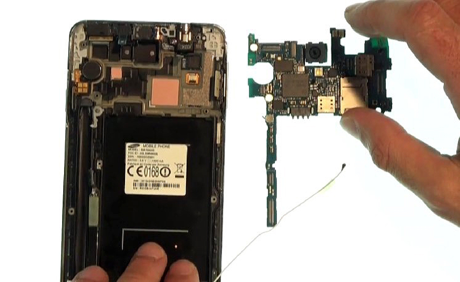 Changement d'écran (vitre+AMOLED) sur Galaxy Note 3 photo 2