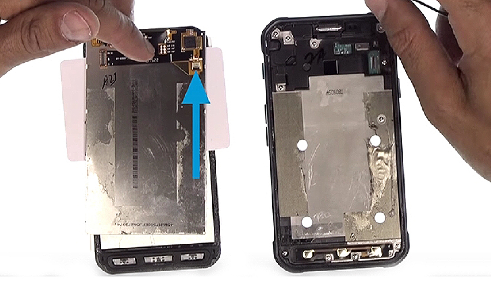 Changement d'écran (vitre+LCD) sur Galaxy Xcover 3 photo 2