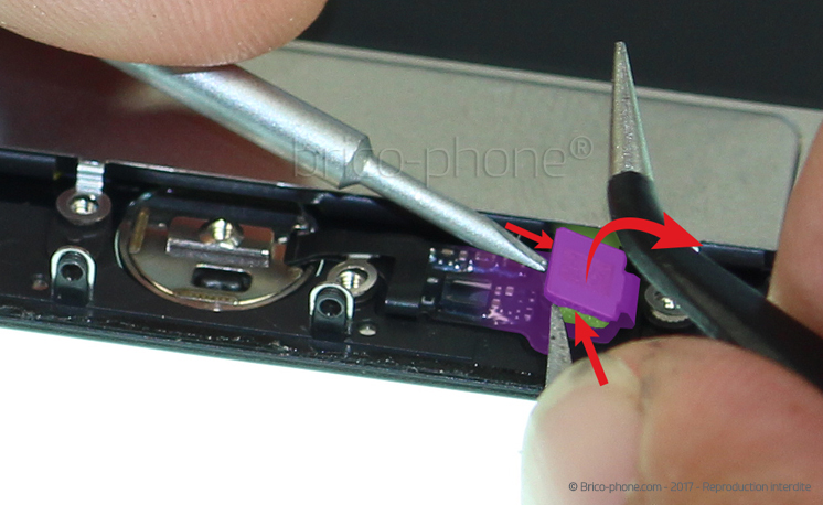 Changement d'écran complet pré-monté (châssis+vitre+LCD) sur iPhone 8 photo 1