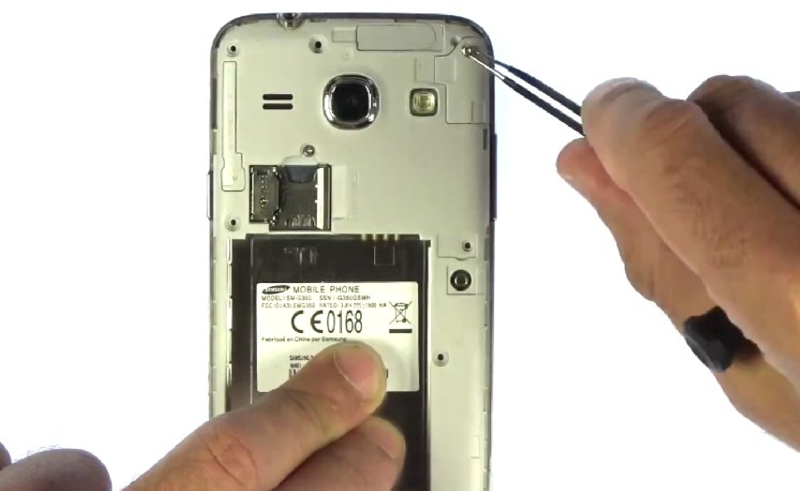 Changement de vitre tactile sur Galaxy Core Plus photo 2