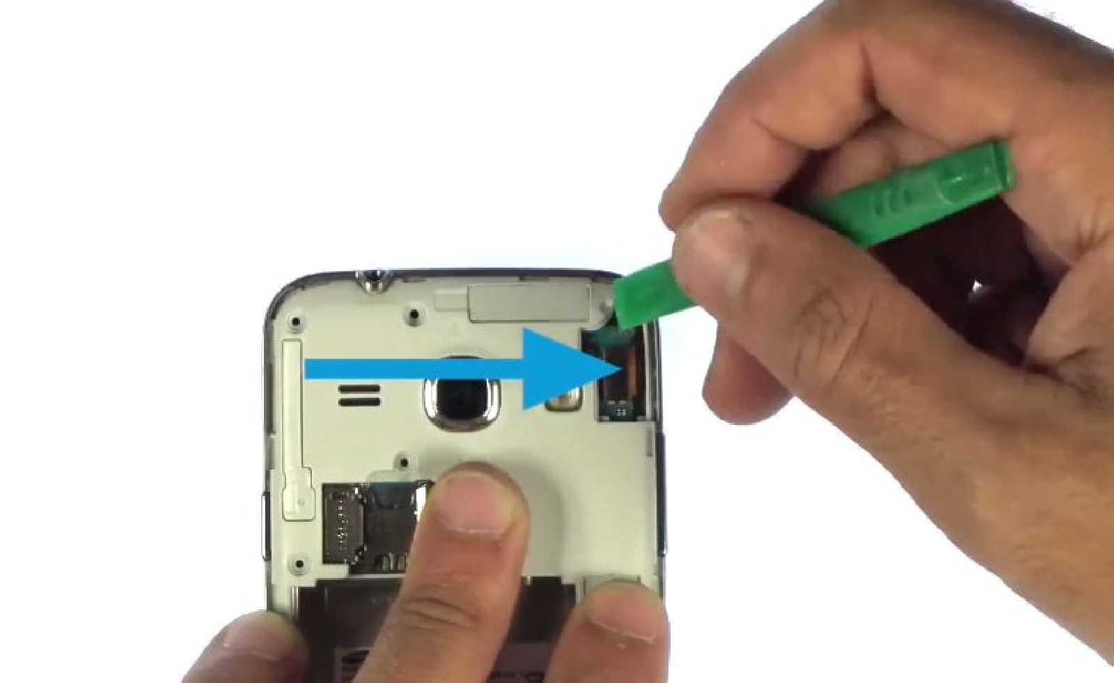 Changement de vitre tactile sur Galaxy Core Plus photo 2