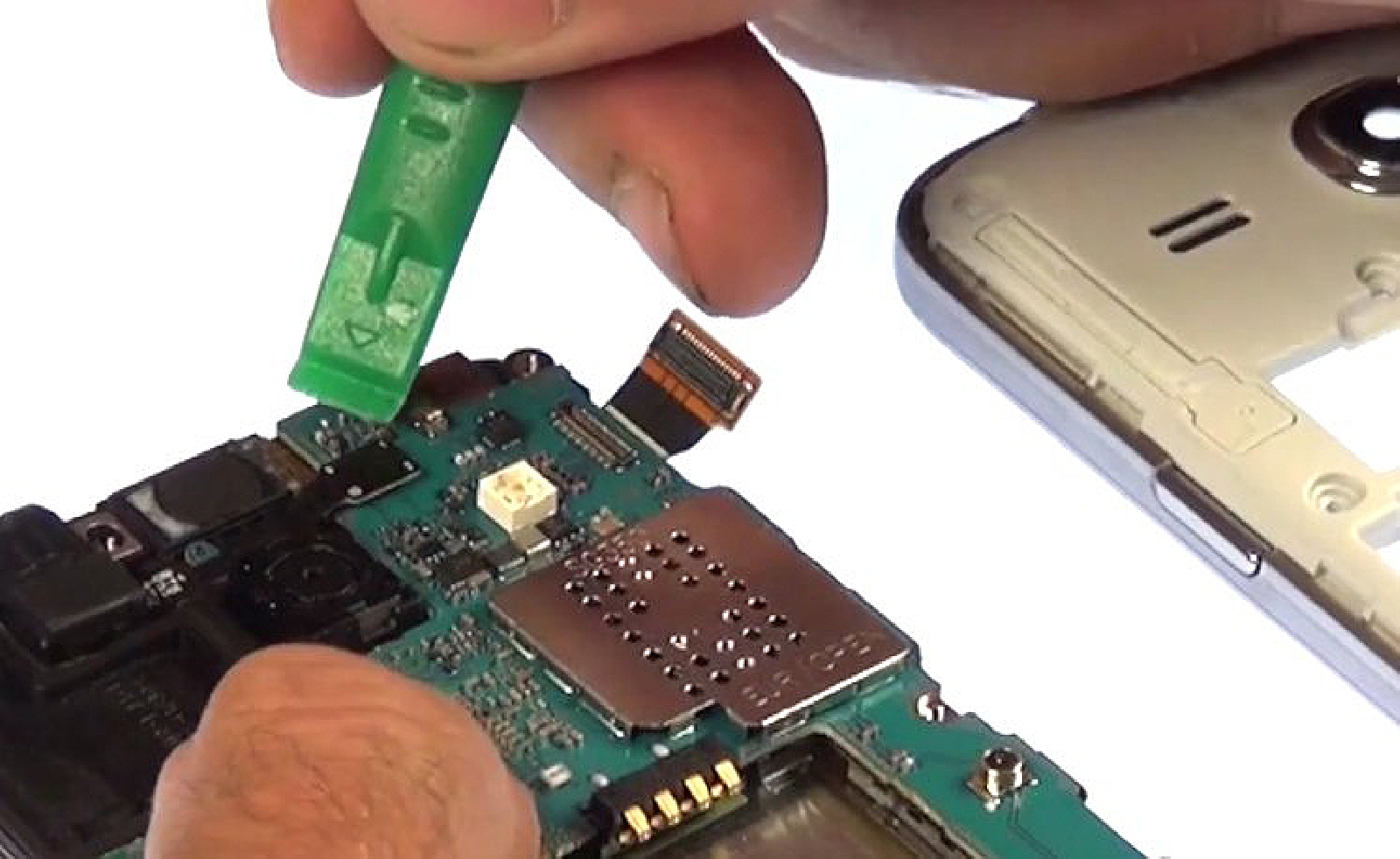 Changement de vitre tactile sur Galaxy Core Plus photo 2