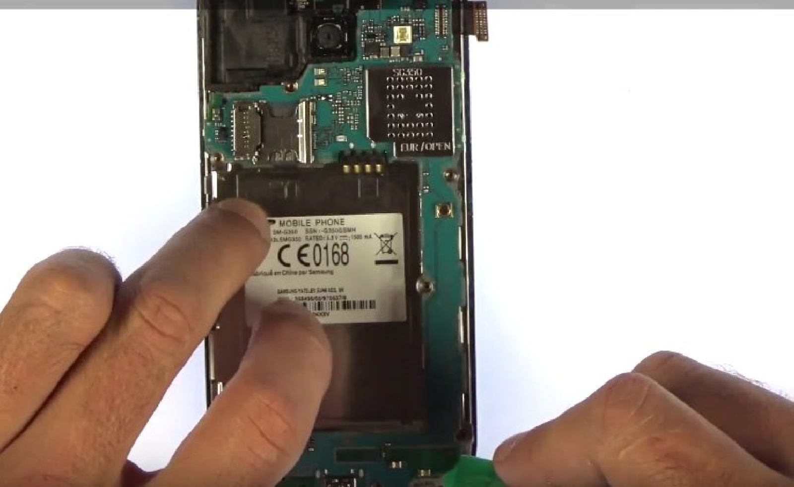 Changement de vitre tactile sur Galaxy Core Plus photo 3