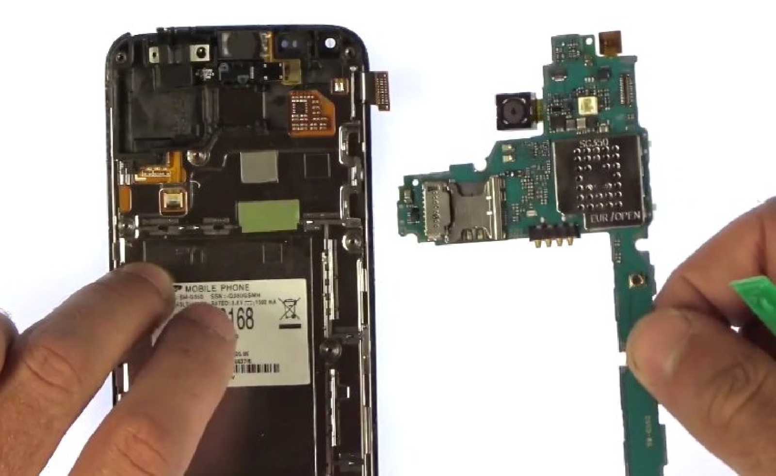 Changement de vitre tactile sur Galaxy Core Plus photo 4