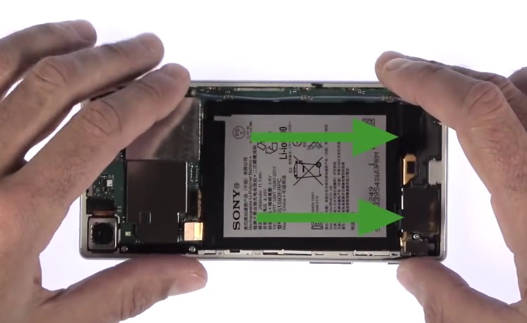 Changement de batterie sur Xperia Z5 photo 1