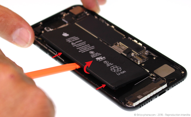 Changement de batterie sur iPhone 7 photo 1