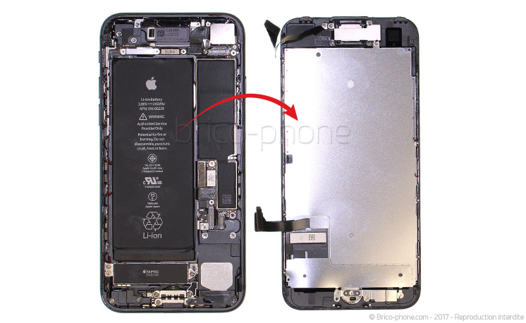 Changement de caméra arrière sur iPhone 7 photo 2