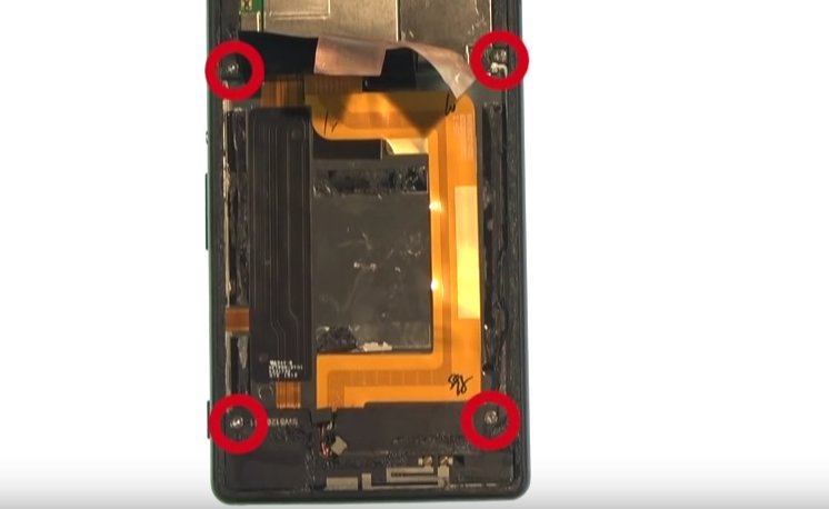 Changement d'écran (vitre+LCD) sur Xperia M4 Aqua photo 1