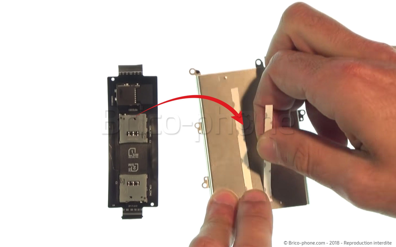Changement de batterie sur Zenfone 2 ZE550ML photo 1