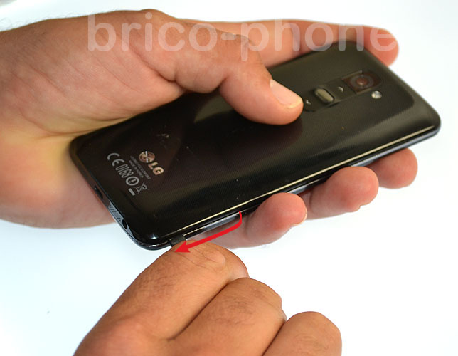 Changement d'écran (vitre+châssis+LCD) sur G2 photo 1