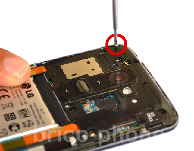 Changement d'écran (vitre+châssis+LCD) sur G2 photo 1